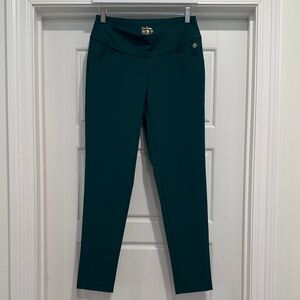 Lilly Pulitzer Teal Cropped Ponte Pants